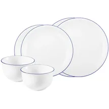 SELTMANN WEIDEN Compact Blaurand Basic-Set 6-tlg. Weiß