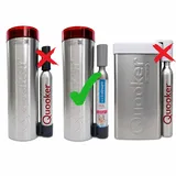 Sprudelux CO2-Druckregler 4 bar grau