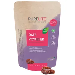 PURELITE Dattelzucker vegan natürliche Zuckeralternative