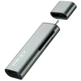 PNY R-TC-UA-3N1E01-RB Speicherkarten-Lesegerät, USB-Adapter