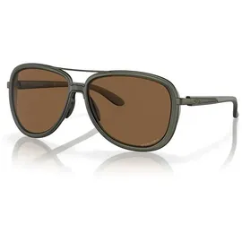 OAKLEY Split Time Sonnenbrille - Matte Olive Ink - Prizm Bronze/CAT3