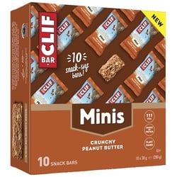 Clif Bar Unisex MINI Riegel Crunchy Peanut Butter Karton (10 x 28g)