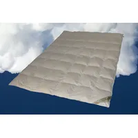 Betten Hofmann White Sibiria Schneegänseflaum leichte Daunendecke Daunenbett 6x8 155x220 cm, Ganzjahresdecke, Naturprodukt, 100% Daunen