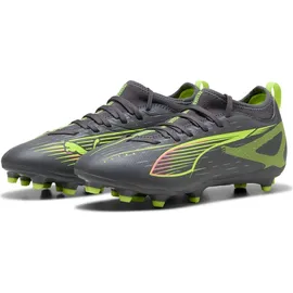 Puma Ultra 5 Match AG/FG Kinder Matte Aged Silver/Yellow Alert 28