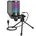 Fifine Gaming Mikrofon PC USB Microphone für Streaming Podcast Studio mit Mikrofon Ständer und Stummschalttaste für PS4 PS5 Mac