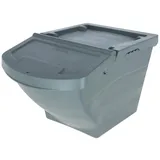 Kerbl Futterbox 57,8 x 39 x 34,5 cm 1-tlg. grau