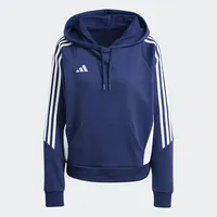 adidas Hoodie Team Navy Blue/Weiß XXS