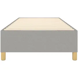 vidaXL Boxspringbettgestell 100 x 200 cm Hellgrau