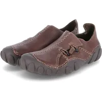 CLARKS Momo Spirit 2 Slipper, Braun Ebony Leather, 42.5