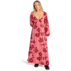 Maxikleid BILLABONG "Last Call", Damen, Gr. XS, US-Größen, mauve rose, 100% Viskose, Kurzarm, Kleider