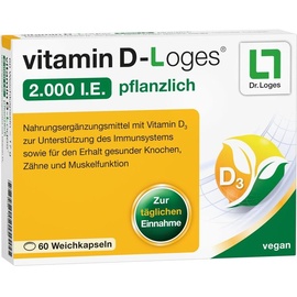 Dr. Loges vitamin D-Loges 2.000 I.E. pflanzlich