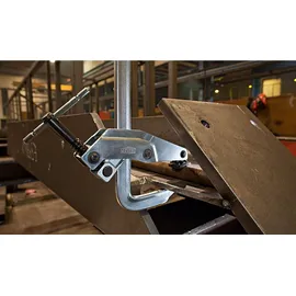 Bessey Greifarmzwinge Stahl 300 mm grau