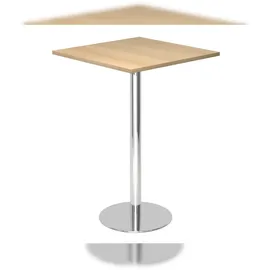 Hammerbacher Stehtisch eiche 80,0 x 80,0 x 111,6 cm