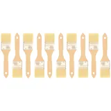 teemando® 10 X Haushaltspinsel, flach, 22,5 cm, 2 Zoll breiter Backpinsel mit Naturborsten