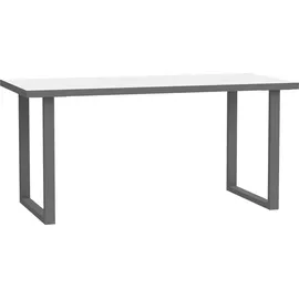 Forte Schreibtisch Keflavik Weiß