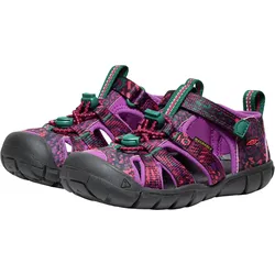 Sandale KEEN "SEACAMP II CNX", Gr. 31, persephone, Synthetik, sportlich, Schuhe