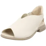 THINK! Damen KAMAA chromfrei gegerbte nachhaltige Sandale, PANNA 4000