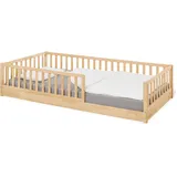 Pinolino Kinderbett Evi 90 x 200 cm Buche massiv natur