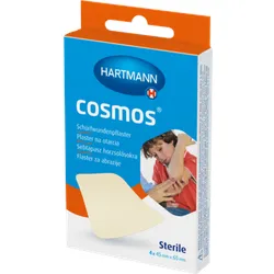 Cosmos Schürfwundenpflaster 45x65 mm steril 4 St