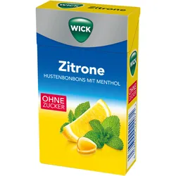 Wick Hustenbonbons Zitrone & Menthol