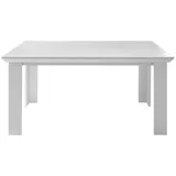 Lomadox Esstisch WINGST-61, Esszimmer-Tisch im Landhaus Stil Dekor Pinie weiß Nb. 158x76x88cm weiß