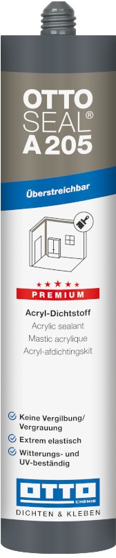 OTTOSEAL A205 Der Premium Acryl Dichtstoff 310ml Weiss