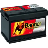 Banner POWER BULL 12V 72Ah P7209 Batterie Autobatterie ersetzt 70Ah 74Ah 77Ah