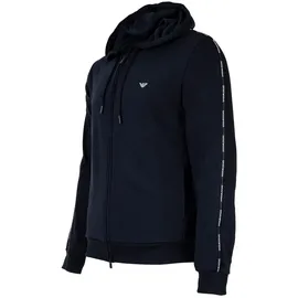 Emporio Armani Basic Terry Sweatjacke Herren Blau M