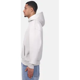 dropsize HEAVY OVERSIZE EMBO HOODIE - grau, - M