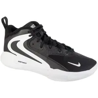 Nike Nike, Herren, Hallenschuhe, Air Zoom Hyperset Volleyballschuhe 45 Schwarz, Weiss