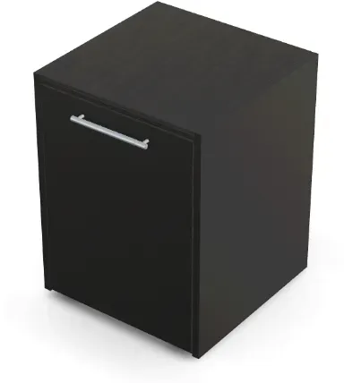 Brabura CT 60 Arbeitsmodul - Schwarz / Anthrazit / Silberner Griff