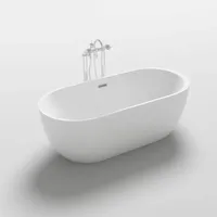 Home Deluxe Codo freistehende Ovalbadewanne 80 x 170 cm