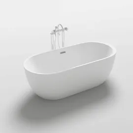 Home Deluxe Codo freistehende Ovalbadewanne 80 x 170 cm