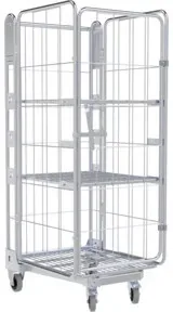HMH nestainer® Metallgestell 1630 ME 730 x 845 mm 4-seitig 2 ZWB NT 205 mm Cr 3