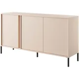 Feldmann-Wohnen Sideboard Dast 153 x 81 x 39,5 cm Beige