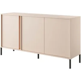 Feldmann-Wohnen Sideboard Dast 153 x 81 x 39,5 cm Beige