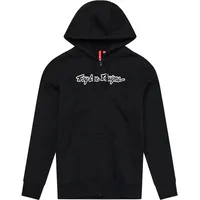 Troy Lee Designs Hoodie Schwarz/Weiß XXL