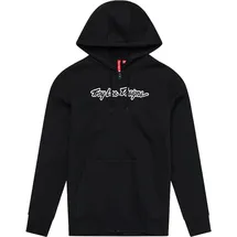 Troy Lee Designs Hoodie Schwarz/Weiß XXL