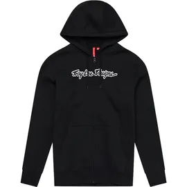 Troy Lee Designs Hoodie Schwarz/Weiß XXL