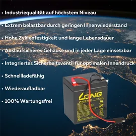 Akkuman Blei Akku AGM 12V 5000 mAh 1 St.