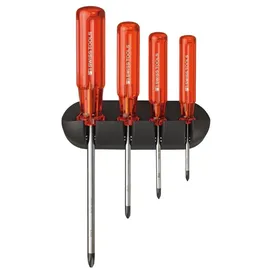 PB SWISS TOOLS Schraubendreher-Satz 4-teilig PH im Wandhalter Classic