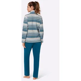 Witt Weiden Hausanzug Lounge-Hosen Petrol/Blau 20/21