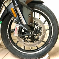 labelbike - Klebestreifen Kit für Radfelgen 19 Zoll - 17 Zoll Motorrad kompatibel mit Triumph Tiger 900 850