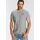 H.I.S. V-Shirt grau XXXL
