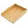 Relaxdays 4 x Briefablage Bambus 6 x 34 cm Hellbraun