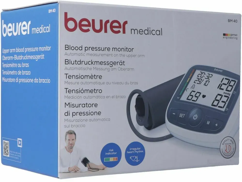 Beurer Blutdruckmessgerät Oberarm Bm40