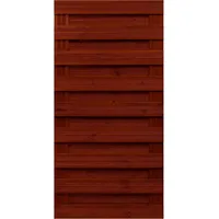 Andrewex Sichtschutzelement Goch 90 x 180 cm Braun Holz