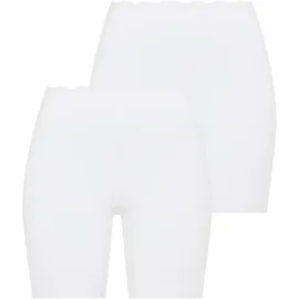 Ysabel Mora Lange Unterhose 2 St. Weiß M