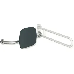 Rückenstütze, WA=230mm, links zur Befest.an Wand-/SK-Griff signalweiß