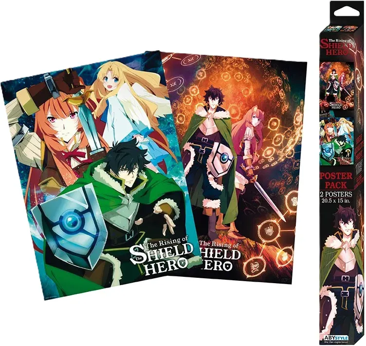 Poster The Rising of a Shield Hero - Hero with the Shield Chibi (2 Poster)